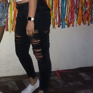 cute distressed jeans